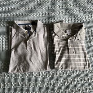 Chaps Gray Polo Shirt Classic Style